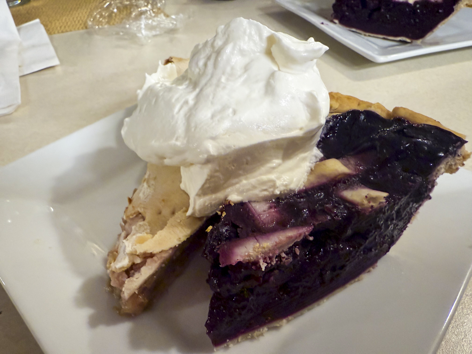 Delicious desert for our group